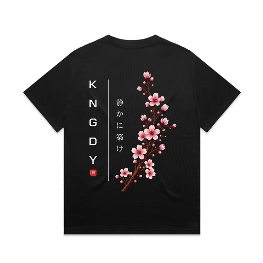 Bloom Heavyweight Tee — KNGDY Founder's Drop