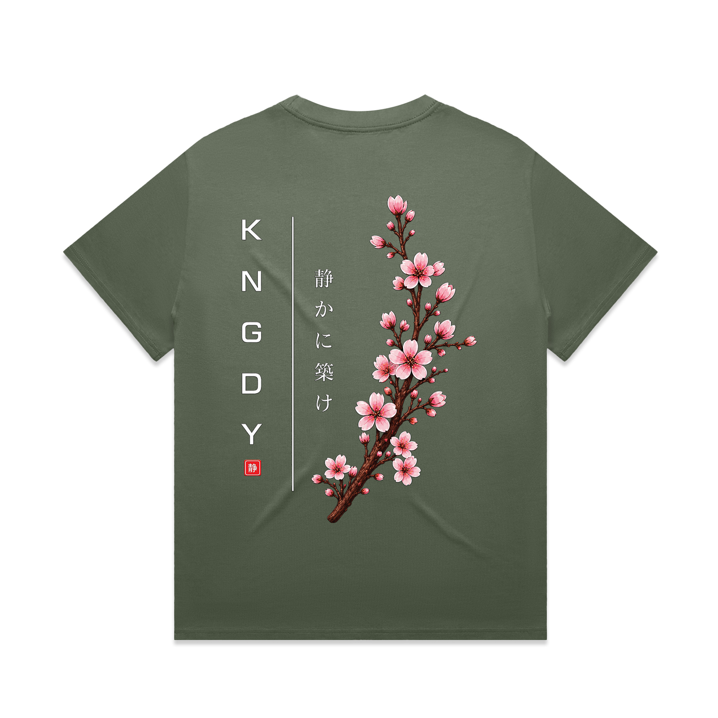 Bloom Heavyweight Tee — KNGDY Founder's Drop