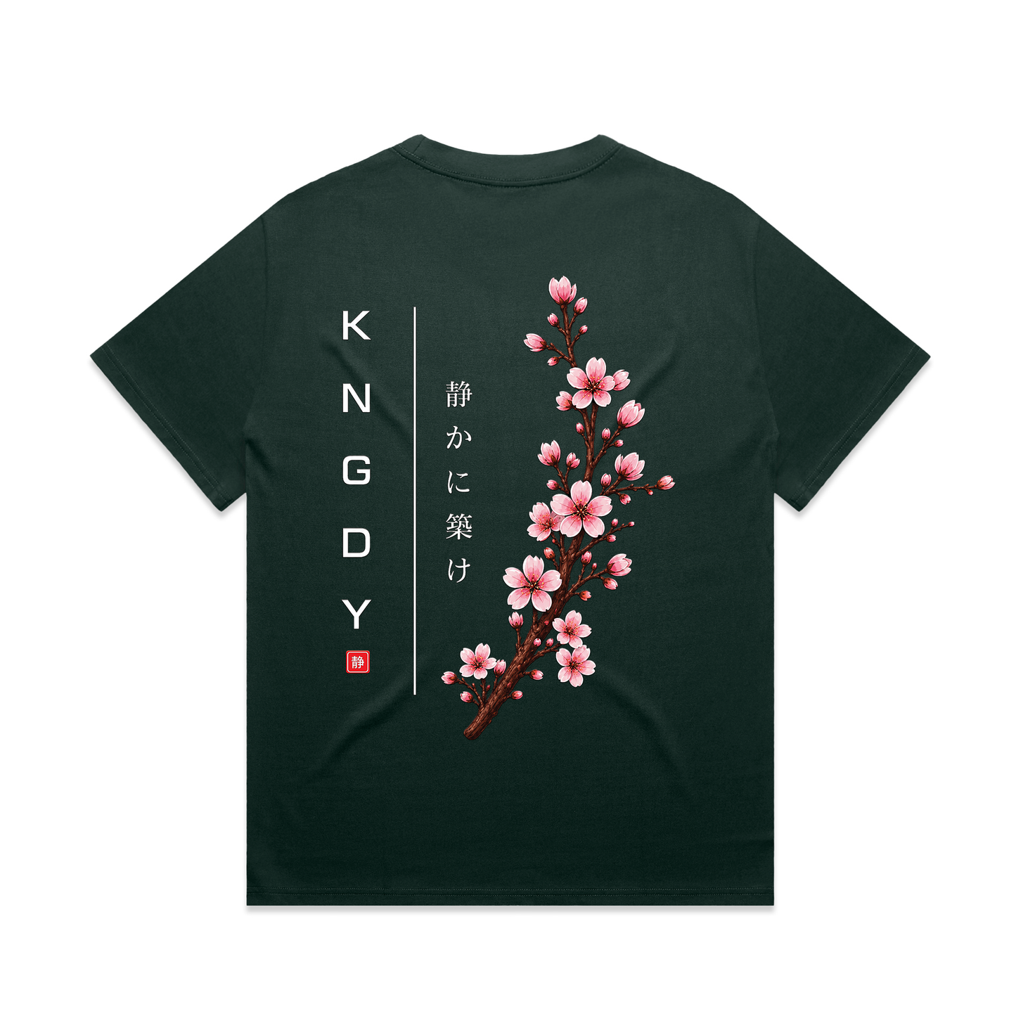 Bloom Heavyweight Tee — KNGDY Founder's Drop