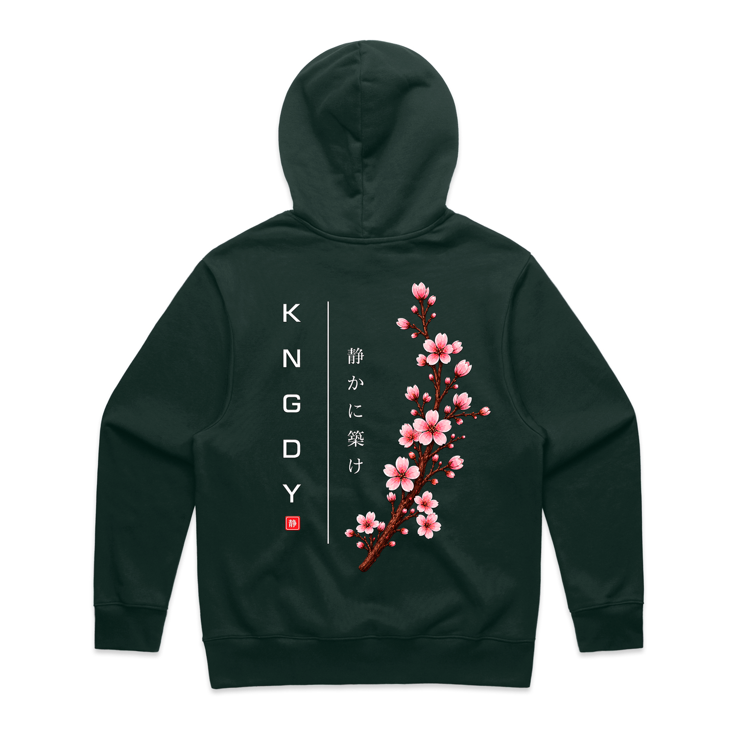 Bloom Heavyweight Hoodie — KNGDY Founder's Drop