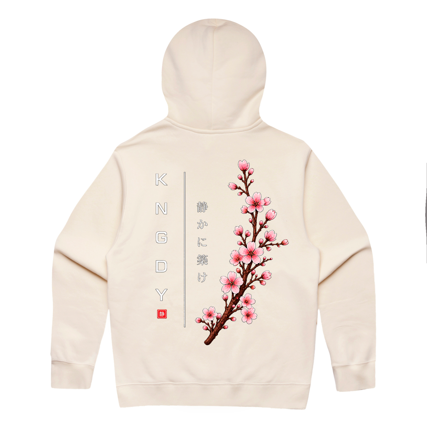 Bloom Relaxed Hoodie — KNGDY Founder's Drop