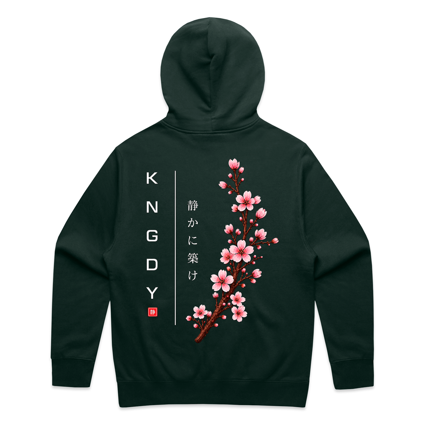 Bloom Relaxed Hoodie — KNGDY Founder's Drop